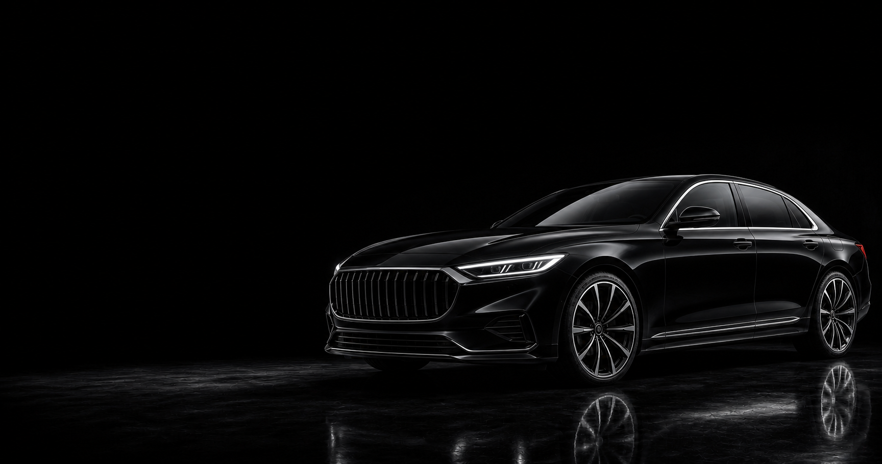 Sedan premium negru